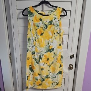 Alyx Sunflower Print Midi Dress